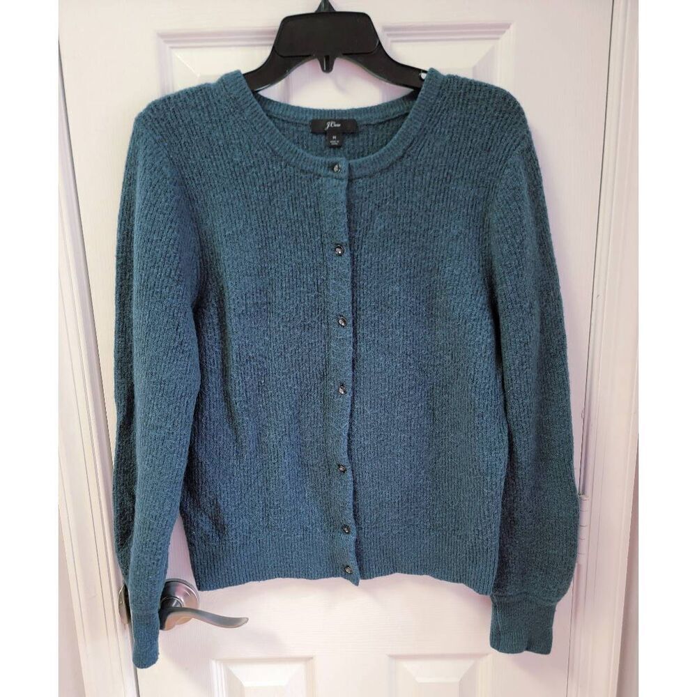 J.Crew Soft Marino Wool Blend Cardigan M
